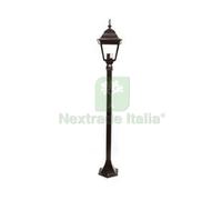 1PZ LAMPIONCINO SU PALO MODELLO NEW YORK 100W IP44 CM.120H. COLORE NERO: