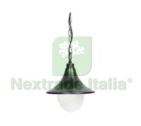 1PZ LANTERNA CON CATENA MODELLO PARIGI 100W IP44 Ø MM.245X1140H. COLORE NERO: