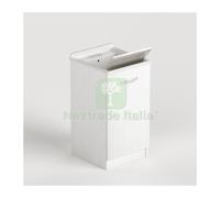 1PZ LAUNDRY LAVATOIO 1A 47X50X86 CM BIANCO FRASSINO: