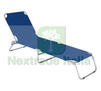1PZ LETTINO IN ACCIAIO PIEGHEVOLE CM.58X190X27 70H.: