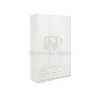 1PZ LINEA MODERN ARMADIO 3 2C BIA FR. CM 210X135X52: