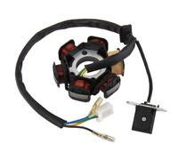 1pz MAGNETE STATORE 6 BOBINA RAME PER ATV MOTO SCOOTER BUGGY GY6 125CC 150CC