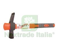 1PZ MARTELLO DA CARPENTIERE CON MAGNETE E MANICO FIBRA GR.400: