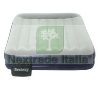 1PZ MATERASSO GONF. AIRBED TRITECH QUEEN GRIGIO MATRIM. POMPA EL. INTEGR. CM.20: