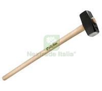 1PZ MAZZA A COPPIA CON MANICO IN LEGNO KG.4 MANICO MM.910: