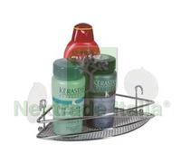 1PZ MENSOLA ANGOLO STAR SINGOLA CON VENTOSE CM.18X18X7: