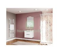 1PZ MOBILE BAGNO IBIZA 60 SOSPESO 2 CASSETTI BIANCO: