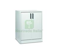 1PZ MOBILE COPRILAVATRICE IN RESINA COL. BIANCO CM. 66,5X59,5X91 H: