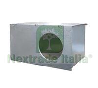 1PZ NIDO CONIGLIO CHIUSO PER GABBIA LUSSO MM.470X240H.: