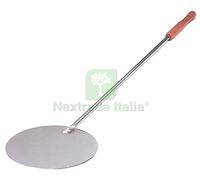 1PZ PALA PER PIZZA INOX TONDA CON MANICO Ï CM. 32 CM. 150: