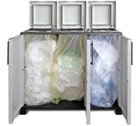 1PZ PATTUMIERA 3 ANTE CM.102X37X90H ART PLAST: