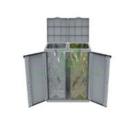 1PZ PATTUMIERA ARMADIO ECOLINE2 PER LA RACCOLTA DIFFERENZIATA MM.680X390X887H: