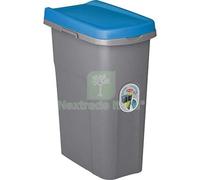 1PZ PATTUMIERA IMMONDIZIA ECO SYSTEM STEFANPLAST BLU LT 25 CM 39X24 H.CM 51: