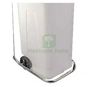 1PZ PEDALE CON ASTE IN ACCIAIO ZINCATO: