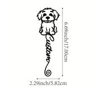 1pz Personalizzato per Cani con Personalizzabile - Regalo Unico per l'Apprezzamento degli Insegnanti, per la Stagione Scolastica e gli della Letteratura