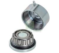 1PZ PIASTRA A SALDARE 346 COMBI ZINCATA + CUSCINETTO A RULLI MM 50: