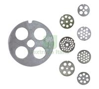 1PZ PIASTRA PER TRITACARNE MANUALE N. 5 F. 6 (19 FORI):