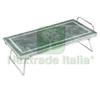 1PZ PIETRA OLLARE "INVITO" CON PIEDINI RIPIEGABILI CM 19X37: