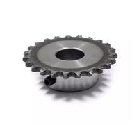 1pz Pignone 04C 36 denti Foro interno 8/10/12mm 25H 45# Pignone in acciaio Ruota da tavolo Foro finito Foro for vite del pignone M5(12mm,1pc 04C-36 Teeth)