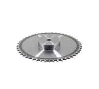 1pz Pignone for catena a rulli 05B 20-50 denti passo 8 mm acciaio 45#(21 Teeth)