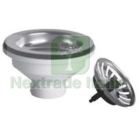 1PZ PILETTA MOPLEN CON TAPPO SCATTINO "BASKET" 1"1 2 PER LAVELLI INOX E SINTETI: