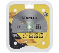 1PZ PIRANHA STANLEY X10080 LAMA CIRCOLARE CROMATA MM.140: