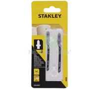 1PZ PIRANHA STANLEY X23003 2 LAME LEGNO FRESATE TAGLIO CURVO:
