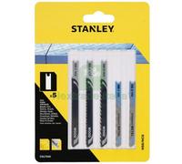 1PZ PIRANHA STANLEY X27040 5 LAME LEGNO METALLO: