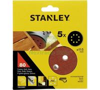 1PZ PIRANHA STANLEY X32007 5 DISCHI VELCRO 115 GR.80: