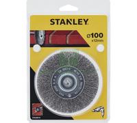 1PZ PIRANHA STANLEY X36010 SPAZZOLA ACCIAIO CIRCOLARI DIAMETRO 100: