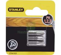 1PZ PIRANHA STANLEY X61023 3 INSERTI MM.25 PH 1 2 3: