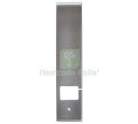 1PZ PLACCA AVVOLGITORE INCASSO COTTALI MM 53X240 CROMO SATINATO: