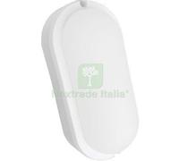 1PZ PLAFONIERA LED ECO EASY OVALE CENTURY BIANCA VOLT 230 W 12 NAT LN 960 IP64: