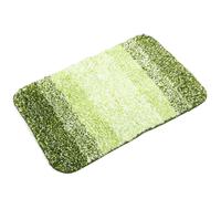 1pz Poliestere Tappetino Bagno Antiscivolo Morbido Tappetini Verde 80x50cm