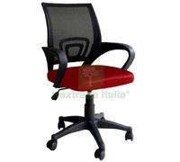 1PZ POLTRONA DIREZIONALE RAPID ROSSA:
