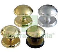 1PZ POMOLO GIADA PER PORTONE Ø MM.70, OTTONE BRONZO SATINATO: