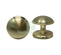1PZ POMOLO X PORTONE GIADA OTTONE ORO SATINATO D.MM 70 BASE D.MM 70: