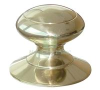 1PZ POMOLO X PORTONE SPAGNA COTTALI OTTONE LUCIDO D.MM 72 BASE D.MM 84: