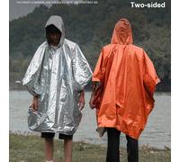 1Pz Poncho Impermeabile Da Emergenza Attrezzatura Outdoor Survival