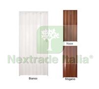 1PZ PORTA A SOFFIETTO CON MANIGLIA IN KIT "LINEA EXTRA" IN PVC CM.82X210 NOCE: