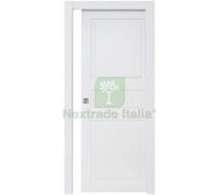 1PZ PORTA MODELLO BUGNA SCORREVOLE LUCIDO BIANCO CM. 210X70: