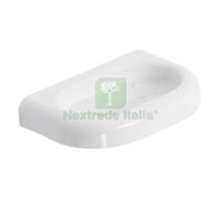1PZ PORTA SAPONE SERIE 'LINEA' CM 16 X 11 X H.2,5 CON APPENDIBILE IN CARTONE: