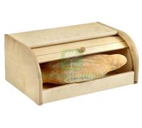 1PZ PORTAPANE IN LEGNO CHIARO CM. 39X25X17 H: