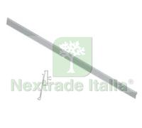 1PZ PORTAPREZZO PVC H40 BASCULANTE PER RIPIANO LAMIERA MM.40 H.X1330 L.: