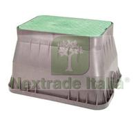 1PZ POZZETTO PVC RETTANGOLARE CON COPERCHIO MM.670X490X330H 20":