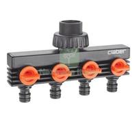 1PZ PRESA A RUBINETTO + 4 INNESTI RAPIDI CLABER 3 4F SELF 8581: