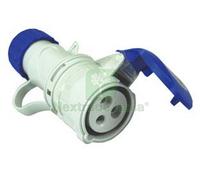 1PZ PRESA INDUSTRIALE VOLANTE ARGO BLU 2P+T CEE IP44 16A COLORE BLU 71100: