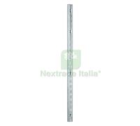 1PZ PROFILO LINEARE PER MENSOLE ART.2750 H. CM 198 VERNICIATO BIANCO: