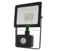 1PZ PROIETTORE A LED CON SENSORE PRESENZA 50W MM 190 X 202 X 52 4000K (4400 LM):