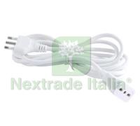 1PZ PROLUNGA ELETTRICA LINEARE BIPASSO 3X1 BIANCA MT.3 :